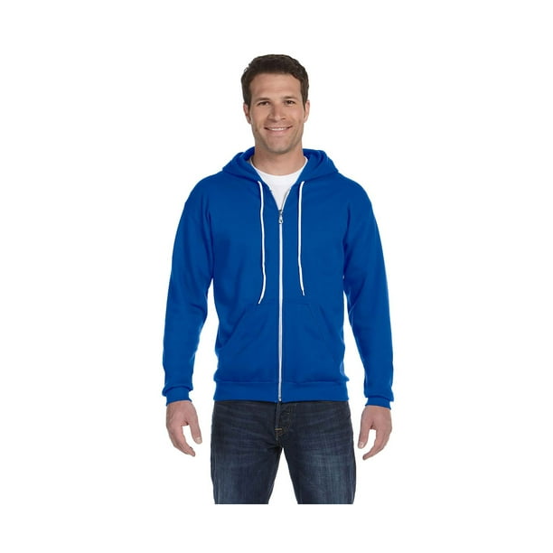 71600 Anvil Mens Combed Ringspun Fashion Fleece Full-Zip Hood 71600 Anvil Mens Combed Ringspun Fashion Fleece Full-Zip Hood
